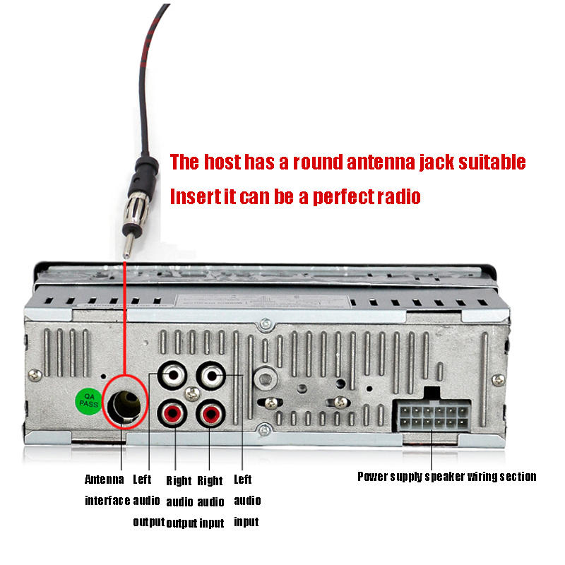 Antena de Radio de señal mejorada de alta frecuencia Fm para coche, alimentador de 3 metros, Base de succión para coche, imanes de doble cara, supersucción