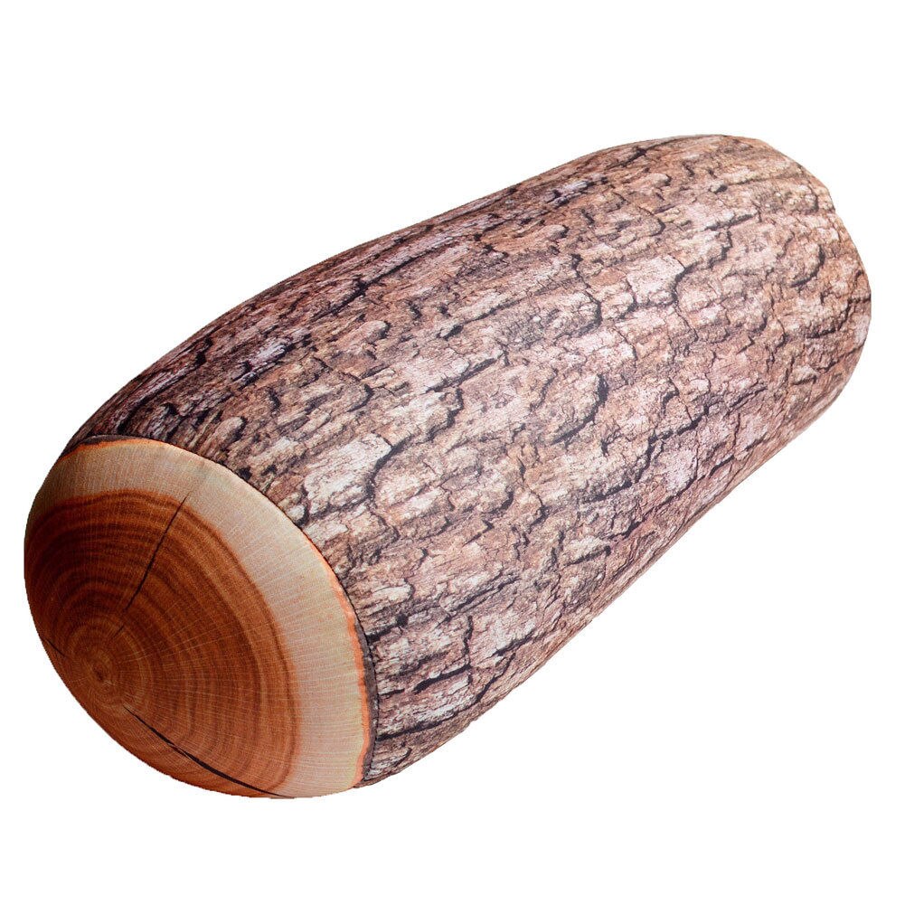 Cylinder Squishy Soft Microbead Cushion Bolster Pillow Tree Stump Roll Pillow Cushions For Sofa Bed Decorative Soft Plush Pillow