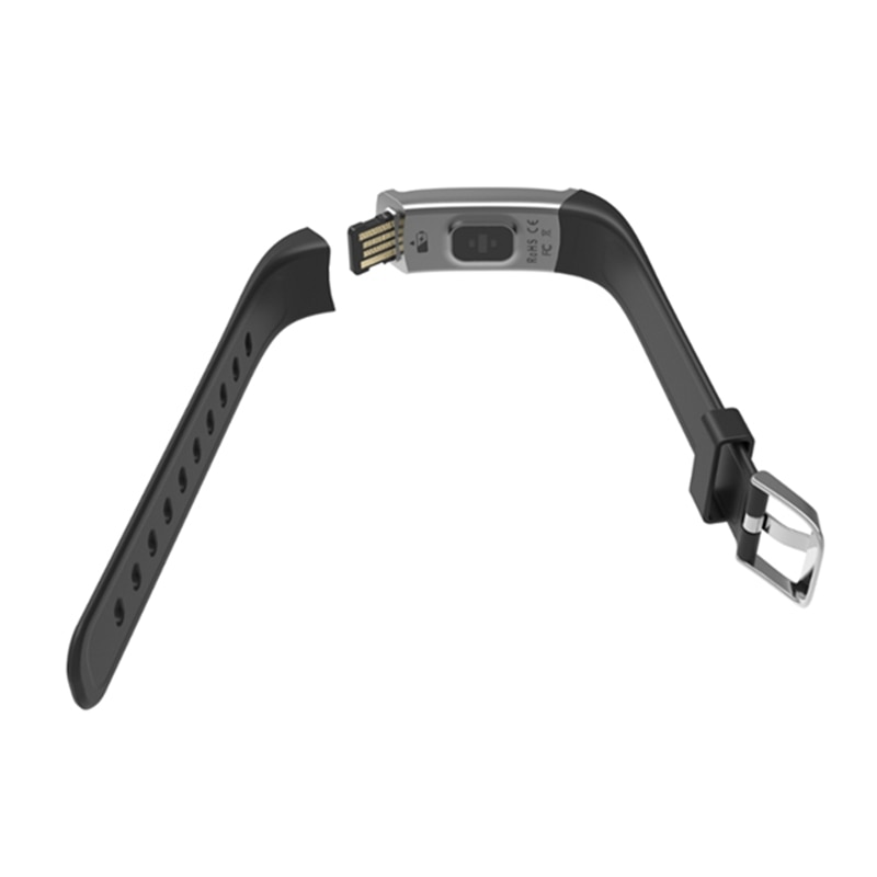 Lerbyee Smart Bracelet GT101 real-time Heart Rate Monitor Waterproof Fitness Band Pedometer Call Reminder Activity Tracker Sport