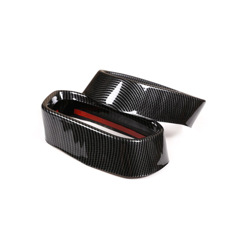 Voor Bmw X5 F15 X6 F16 - M Sport Rvs Carbon Textuur Auto Staart Uitlaat Uitlaatpijp output Cover Onderdelen Trim