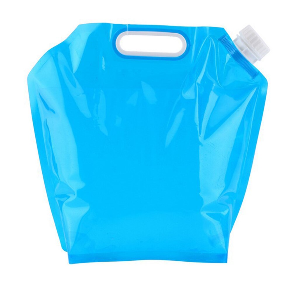 Plegable bolsa de agua contenedor PE insípido sello de seguridad ligero beber bolsas para almacenar agua para Camping de senderismo Picnic