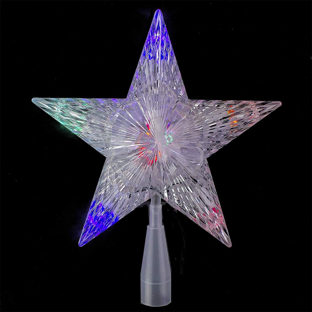 Led Light Up Kerstboom Topper Star Kerstboom Ornamenten Party Home Decorations Led Light Up Kerstboom Topper Star