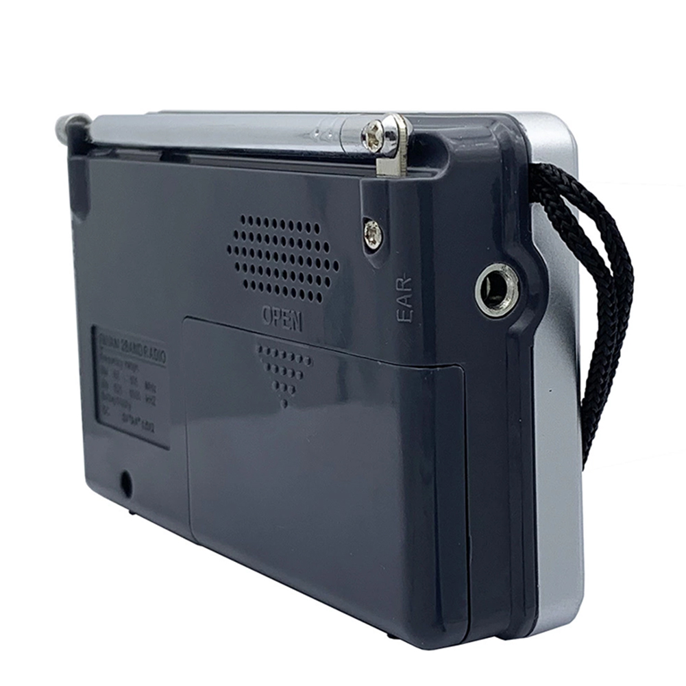 Tragbarer retro-nasser Radio batterie betriebener Bluetooth-kompatibler Lautsprecher Behälter FM-Multiband-Radio-Stereo empfänger mit Antenne