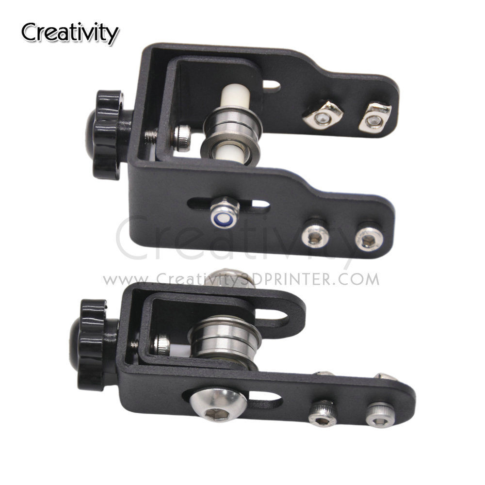 Synchronous Belt Stretch Straighten Tensioner X axis V-Slot profile 2040 4040 Y Axis For Ender 3 /V2/CR-10/10S 3d Printer: WHITE