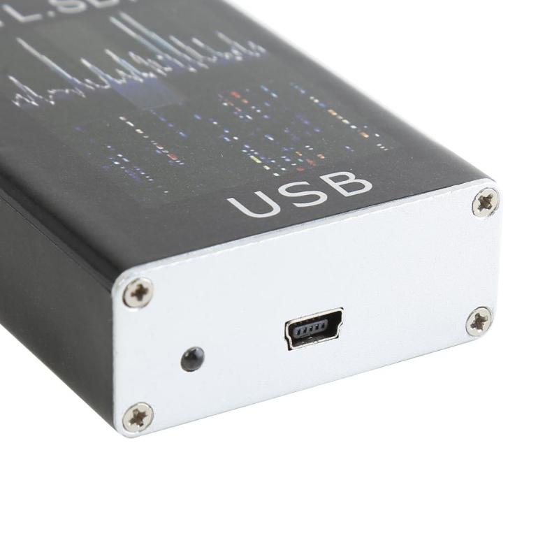 100KHz-1.7GHz Full Band U/V HF RTL-SDR USB Tuner Radio Receiver USB Dongle Analog of Digital Receiving by DIY Test Signals