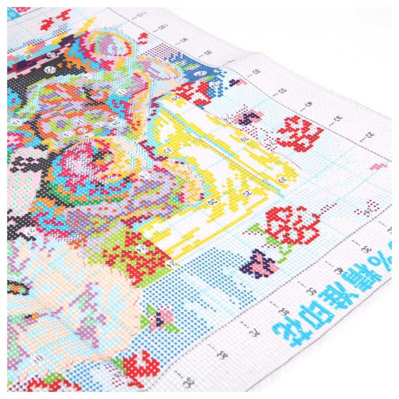 2 Set Chinese DIY Sewing Counted Cross Needle Embroidery Kit Set