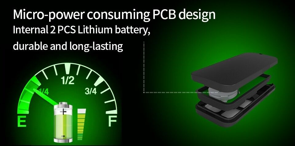 1 x 433MHZ Waterproof Wireless RF 4 Keys Remote Control for 433MHz Home Alarm System