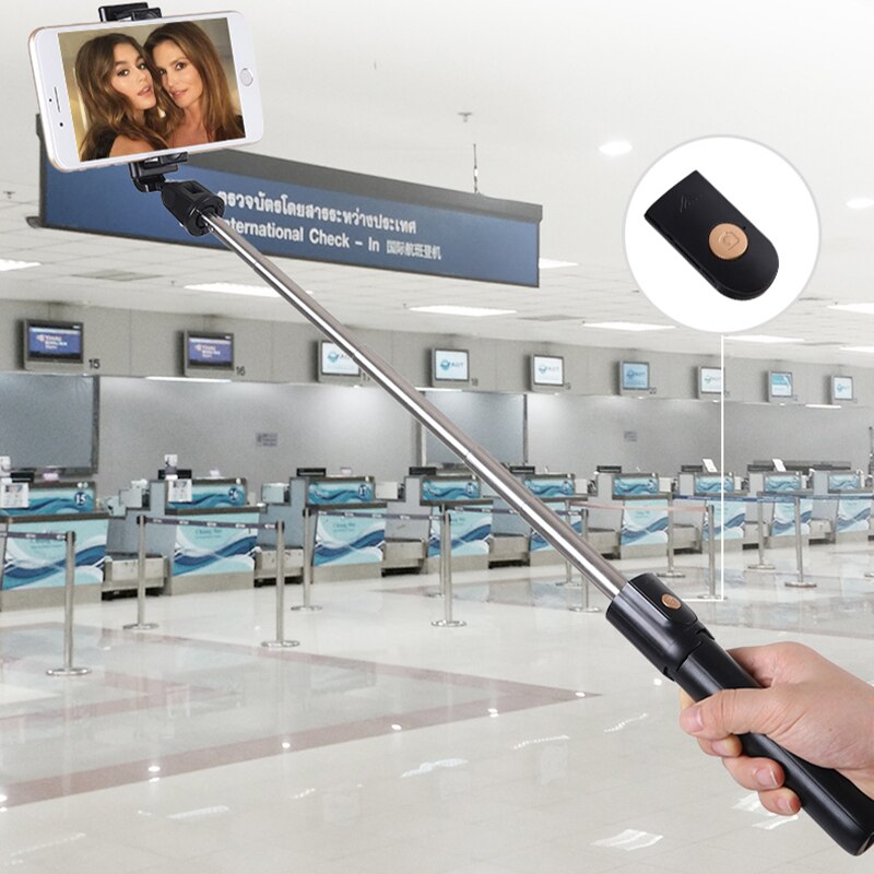 Stil  k10 stativ selfie stick vandret og lodret skyd bluetooth selfie stick mobiltelefon beslag fabrik direkte selli