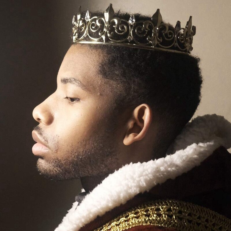 Royal King Crown for Men - Metal Prince Crowns and Tiaras, Full Round Birthday Party Hats,Medieval Accessories