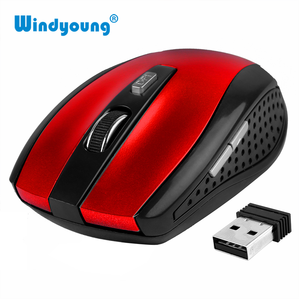 Drahtlose Maus Optische Gaming Maus Tragbare 2,4 GHz Maus mit USB Nano Dongle Büro Gamer Computer Desktop Mäuse für PC laptop