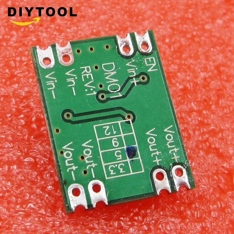 600ma dc -dc 6-55v to 5v step down buck modul fast utgangsspenningsregulator