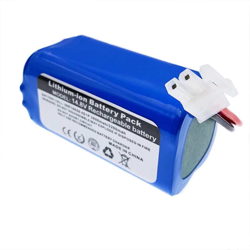Robot Vacuum Battery - 2600mAh / 3200mAh - Li-ion - Replacement for ILIFE A4 A4s V7s A6 V7s Plus