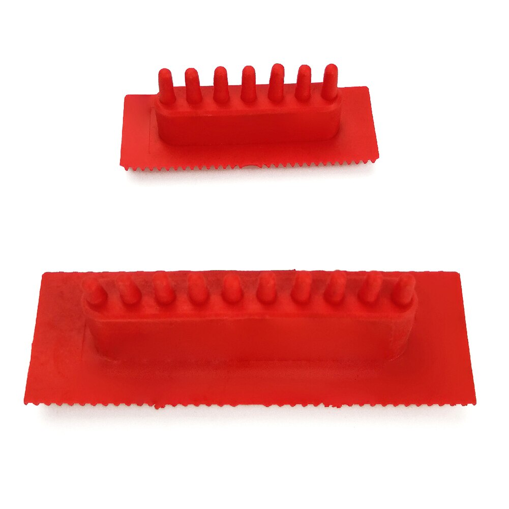 Outil de tamisage en bois, 2 pièces, Imitation créative, Grain de bois, peinture, rouleau, brosse, caoutchouc, tampon, peinture murale: MS6
