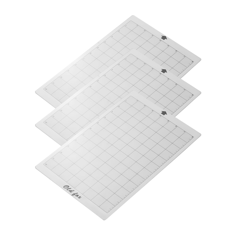 3Pcs/5pcs Replacement Cutting Mat Adhesive Mat with Measuring Grid 8 by 12 Inch for Silhouette Cameo Cricut Explore Plotter