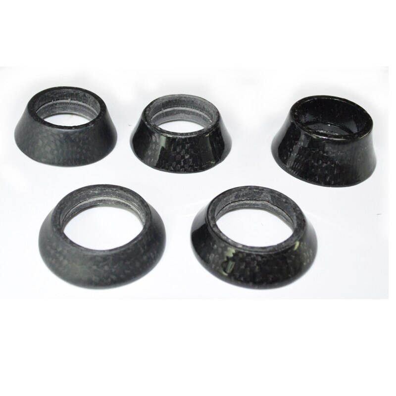 NO LOGO mate 3k fibra de carbono 10MM 20mm 30mm 40mm bicicleta Stem horquilla de ciclismo espaciador de auriculares arandela piezas de bicicleta