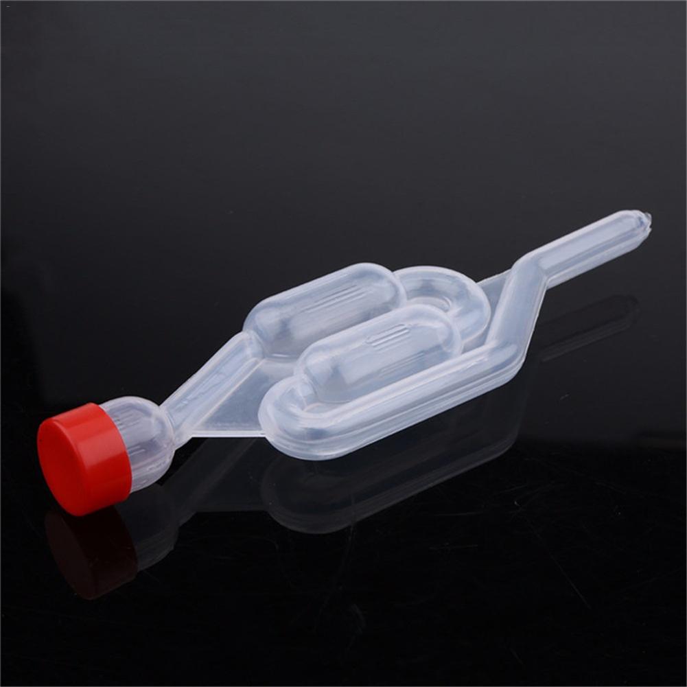 Exhaust One-way Home Brew Wine Fermentation Airlock Air Lock Check Valve Water Sealed Valves Plastic Air Lock 17cm