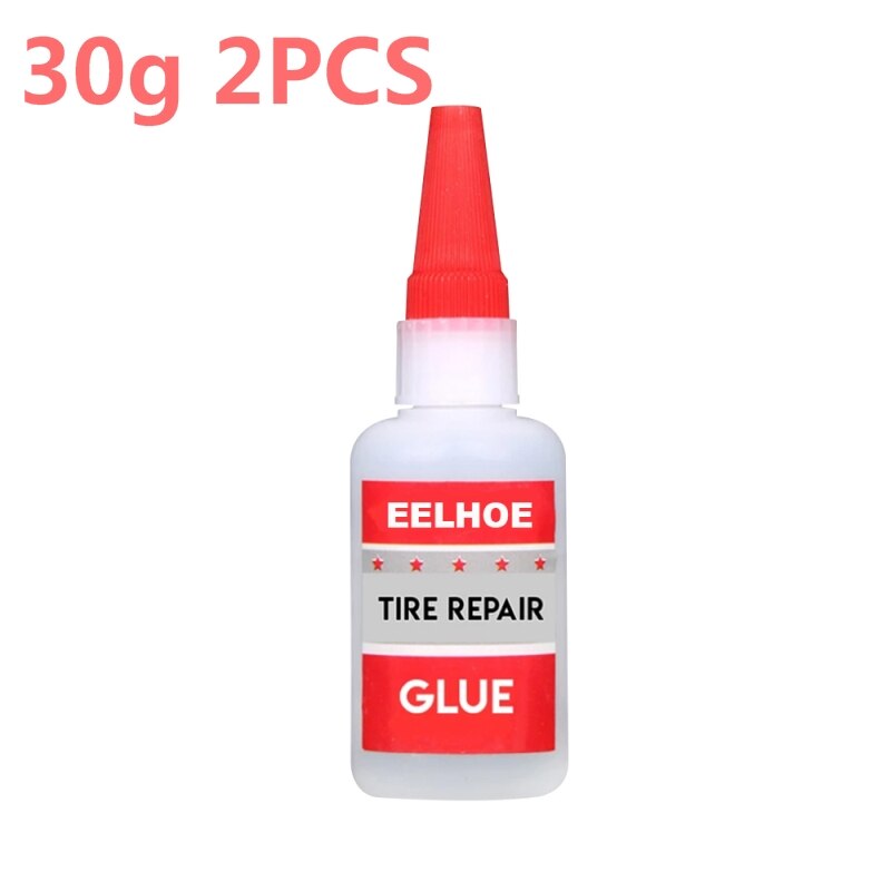 2 st cykeldäck reparation lim däck fix lim gummi tub patch reparation patch lim fix verktyg cykel tillbehör: 30g 2 st