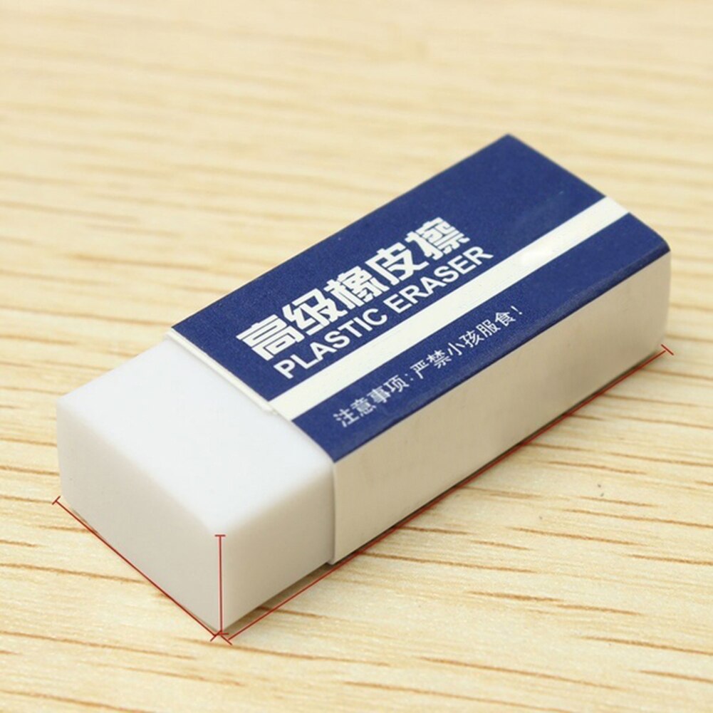 10Pcs Soft Pencil Rubber Erasers Drawing Art Eraser Students Stationery School Office Correction Supplies