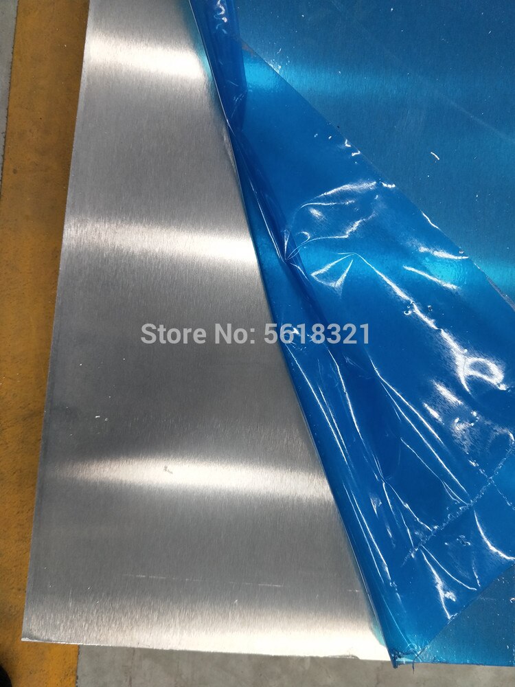 Plaque en aluminium 7075, épaisseur 3/4/5/6/8mm, matériel de bricolage, panneau d'imprimante 3D CNC T6 dur avec Membrane