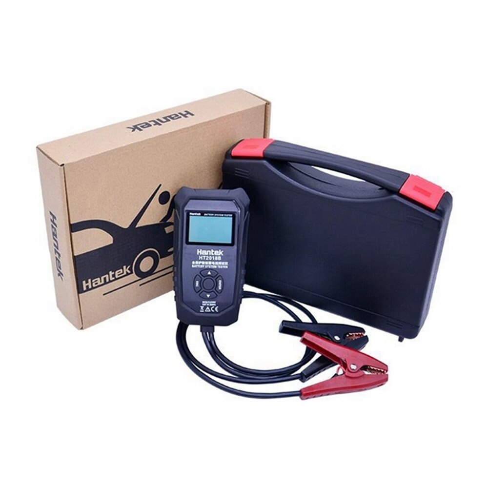 Hantek HT2018B Car Digital Battery Tester Vehicle Battery Charging Voltage Analyzer LCD Automotive Battery System Tester