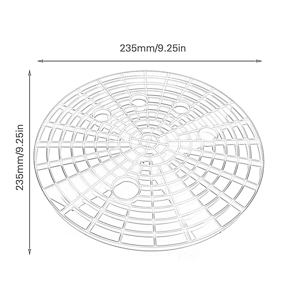 Wasstraat Grit Guard Zand Steen Isolatie Netto Insert Wasbord Water Emmer Scratch Dirt Filter Car Cleaning Tool 23.5Cm