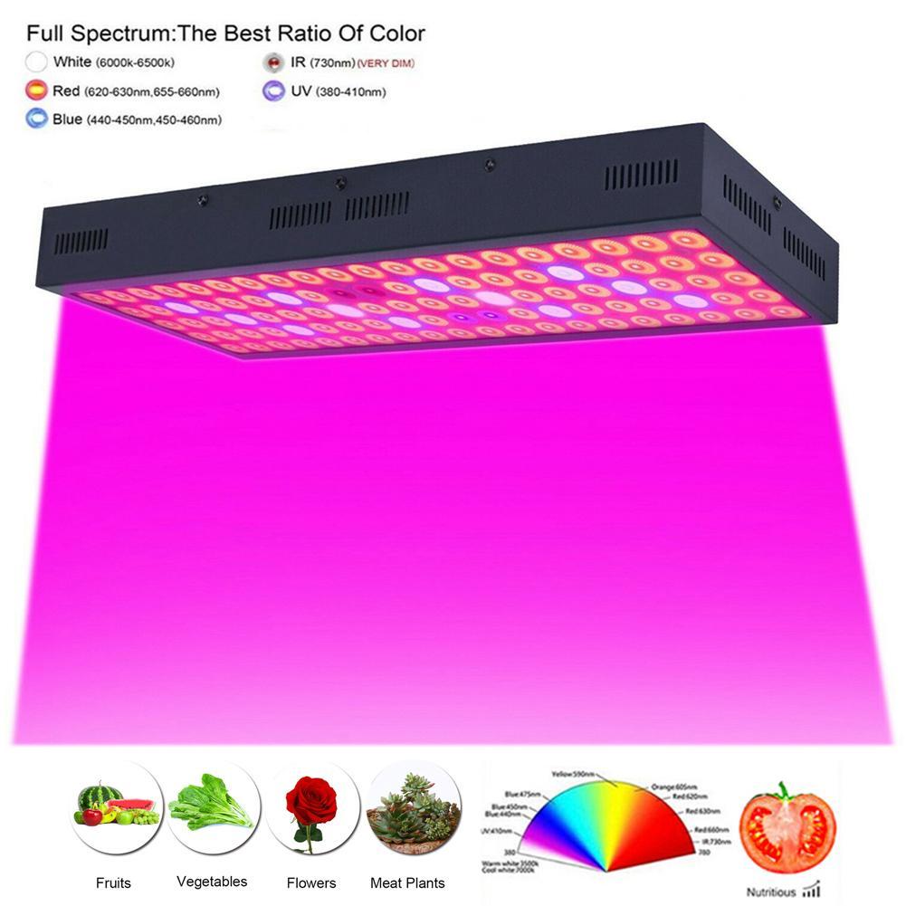 3000W LED Grow Light Hydroponic Full Spectrum Indoor Veg Plant Lamp Panel 3000W Grow Light LED Grow Light