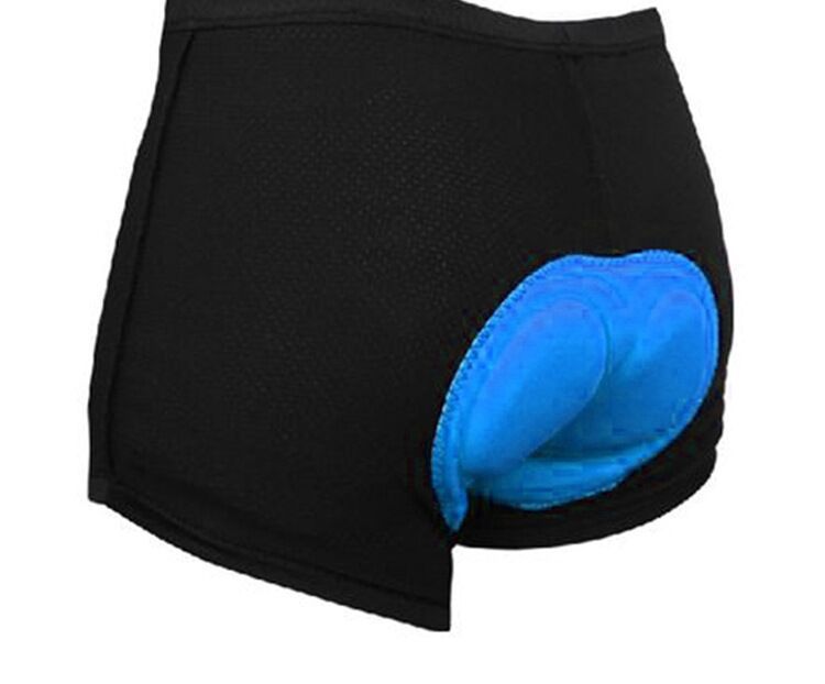 Menn downhill undertøy sykkelshorts gel pad terrengsykkel korte bukser sykkel underbukser mann rideundertøy: S
