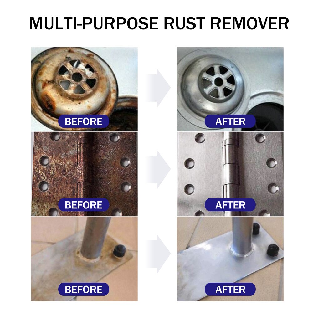 50ML Rust Converter Auto Wash Anti Corrosive Spray Paint For Cars Leathering Nozzle Windows Wheel Rust Remover