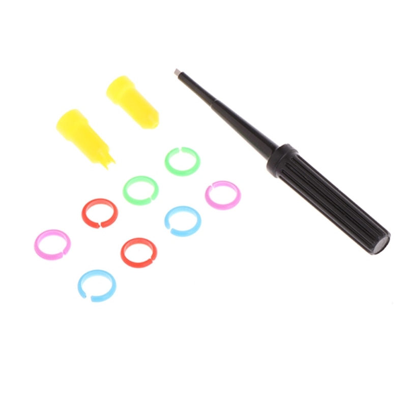 1X 10X 80MHz High Precision Oscilloscope Probe Alligator Test Clip with Adjustable Attenuation Rate 'lirunzu