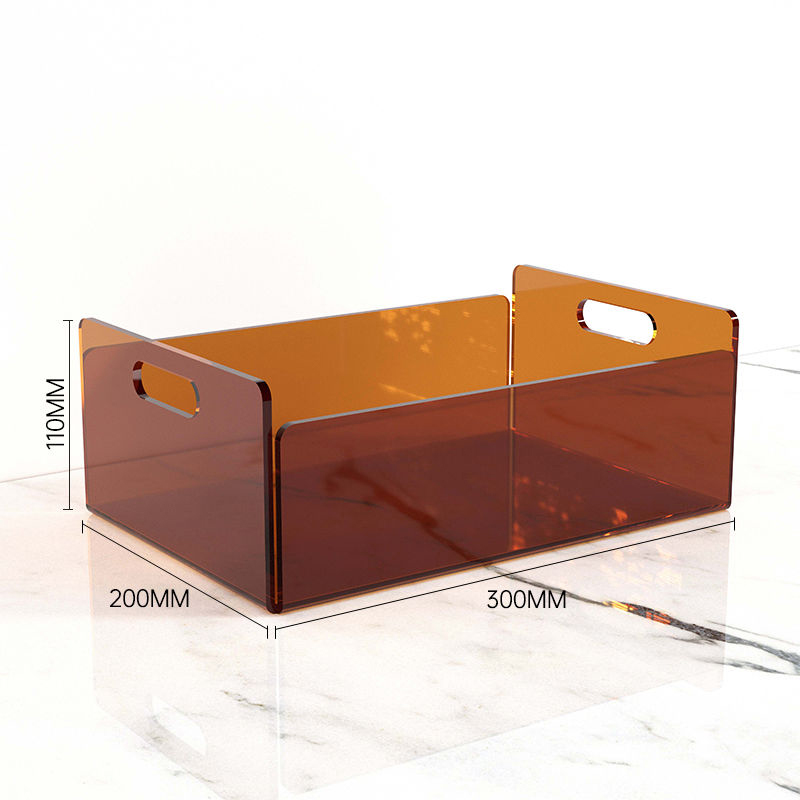 Clear Acrylic Storage Bins for Bathroom Organizer Pantry Storage,Cabinet Organizers Cosmetics Office Stationery Food & Beverage: green