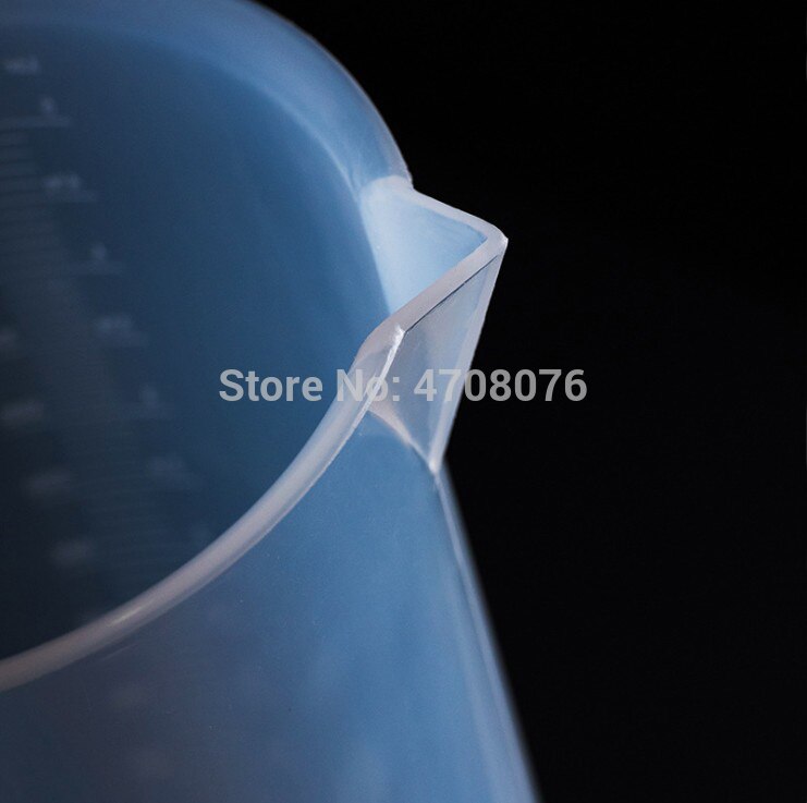 50,100,250,500,1000ml 5pcs/set PP laboratory beaker with scale mark Lab measuring cup clear flat bottom for scientific test