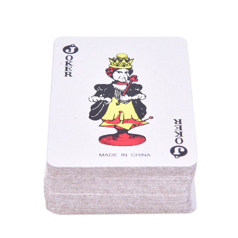 Mini Cute Poker Home Decoration Poker Cards Playing Game Child Outdoor Climbing Travel Accessories