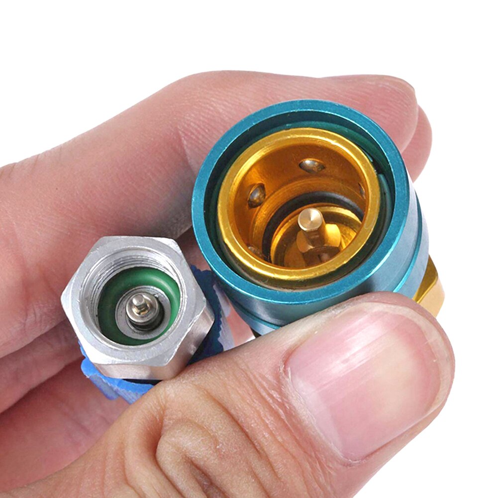 Car Air-Conditioning Tool R1234YF Quick Coupler Hose Adapter Fitting Connector