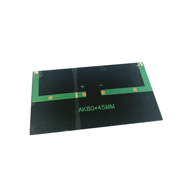 1pc Mini Mono 80*45MM Solar Panel 5V 60MA for Mini solar panel charging and generating electricity