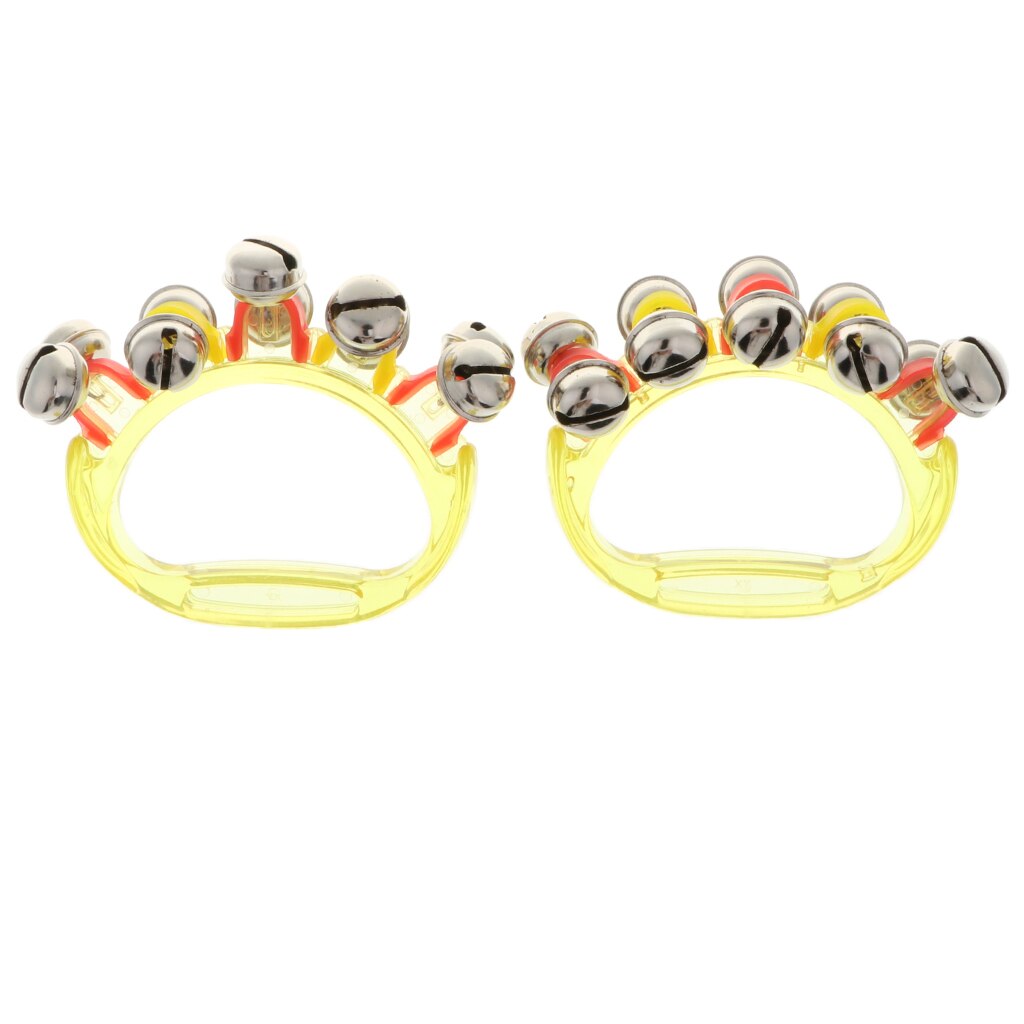 2 Pcs Baby Tamboerijn Hand Schudden Jingle Bells Kinderen Dansen Speelgoed