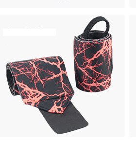 2Pcs Camouflage Neoprene di Sollevamento Pesi Da Polso Avvolgimento Braccialetti di Sport Della Cinghia di Supporto Per Il Fitness Crossfit Avvolge Polso della Mano Protector: A4