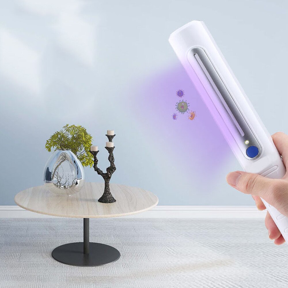 LED UV Germicidal Lamp Portable Handheld Sterilizing Rod Disinfection Stick Lamp