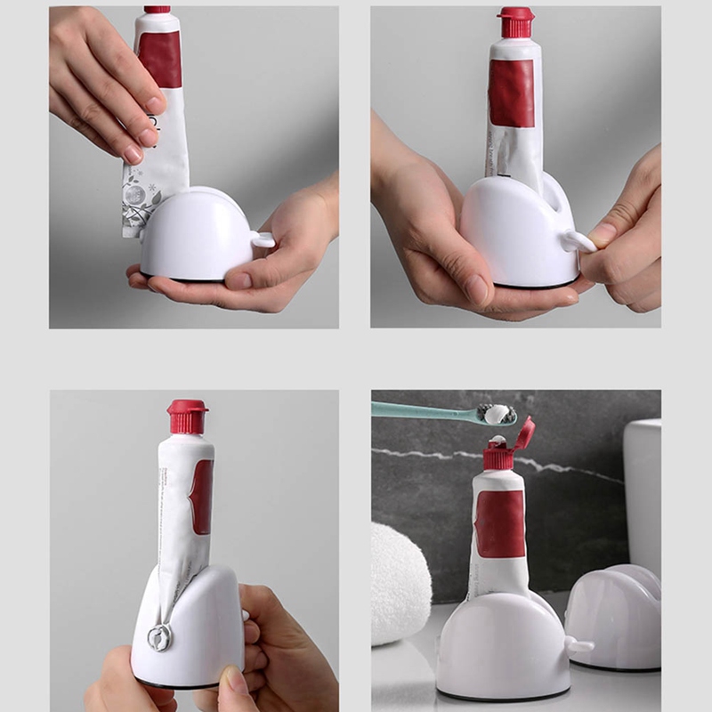 Rolling Tube Toothpaste Squeezer Dispenser Home Bathroom Accessories Tooth Paste Squeezer Dispenser Toothpaste Holder