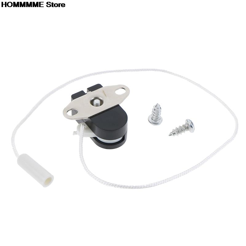 1X Lamp Pull Cord Mini Switch Pull Wire Switch Universal Pull Chain Cord For Ceiling Lamp Switch Replacement Tools Push Button