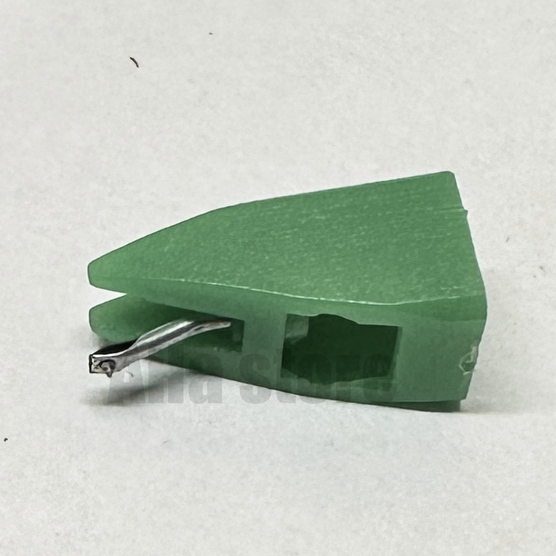 Ersättningspenna med diamantpatron för ortofon  om 5e om10 super, omp, omt, odt, lm™, smb och sg: Grön