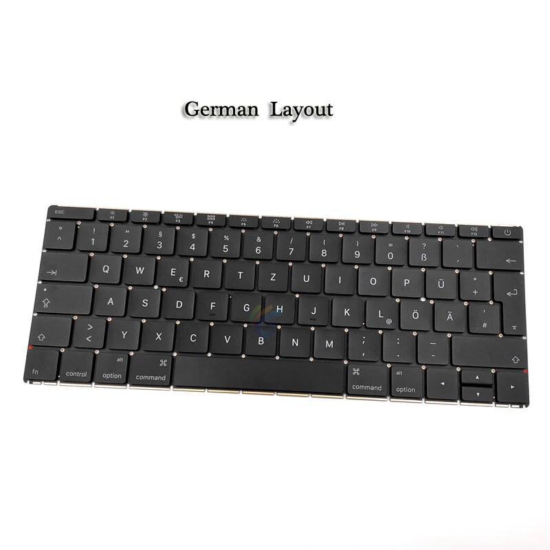 A1534 Russisch/Duits/Spanje/Frankrijk/Korea/Italië/Uk/Us Keyboard Voor Macbook 12 Inch Laptop A1534 Toetsenbord Jaar