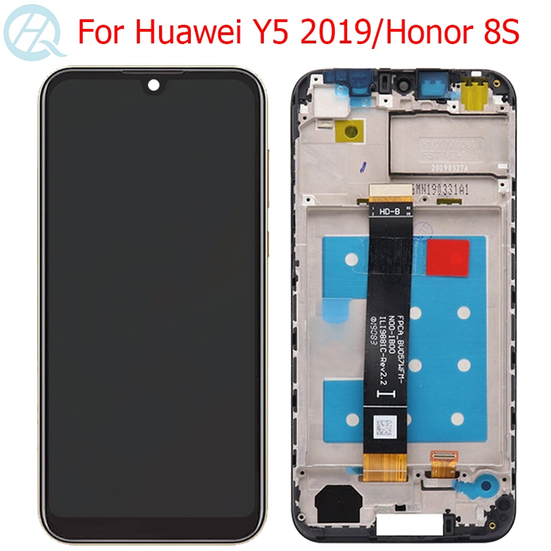 Voor Huawei Y5 Lcd Met Frame 5.71 "Honor 8S AMN-LX9 KSE-LX9 KSA-LX9 Lcd Touch Screen Glas panel Assembly