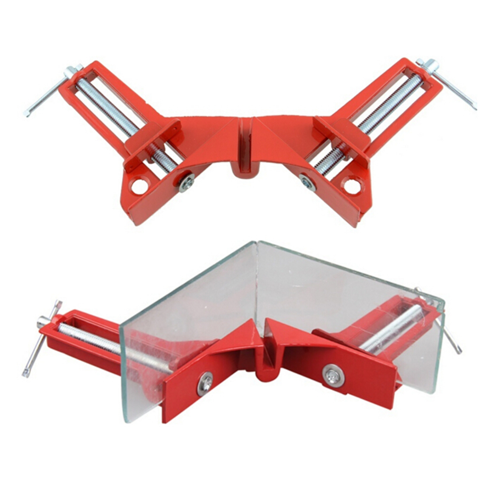 90 Degree Multi-function Wood working Hand Tool Kit Clamp for Woodworking Hotred Right Angle Clip Picture Frame Corner