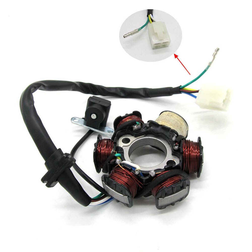 5 Wire Motorcycle High-performance Stator Magneto 6 Coil For 50cc 110cc 125cc 150cc ATV Motorcycle Magneto Accessories