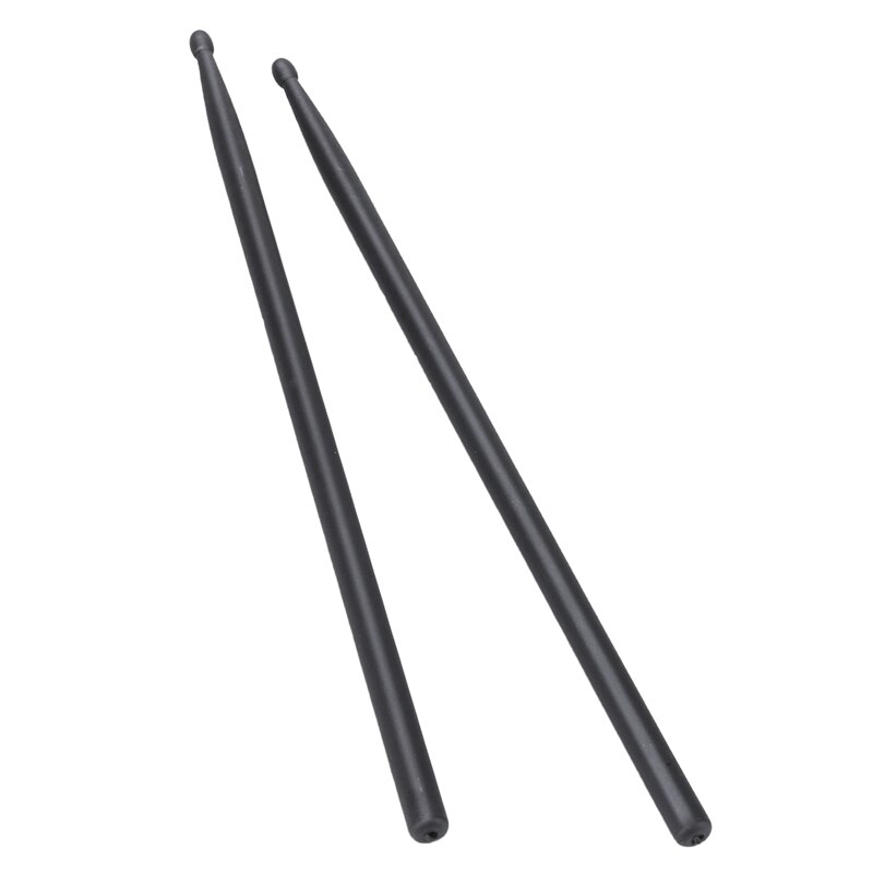 Heavy Drumsticks Aluminum Alloy Drum Set 5A Musical Instrument Percussion Accessories for Beginner Black 41cm