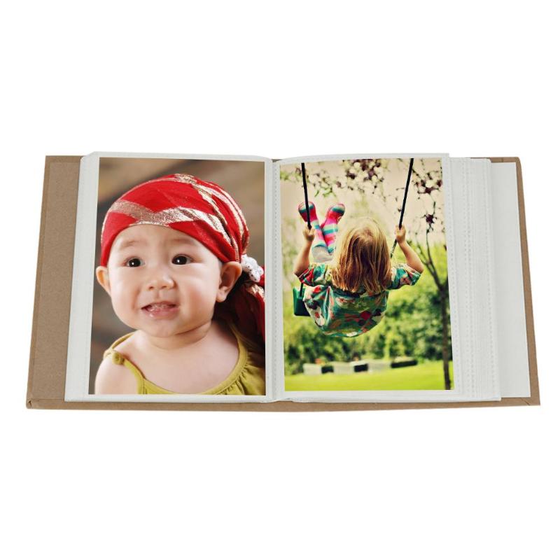 100 bolsillos 6 pulgadas álbum de fotos Marco de almacenamiento de fotos para niños Scrapbooking CAJA DE FOTOS álbum de fotos