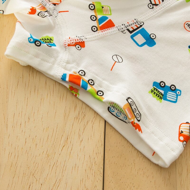 Boy Underwear Modal Spandex Car Cotton Soft And Breathable Boys Pantie Shorts Kid Accessories M-3XL Safety For Children