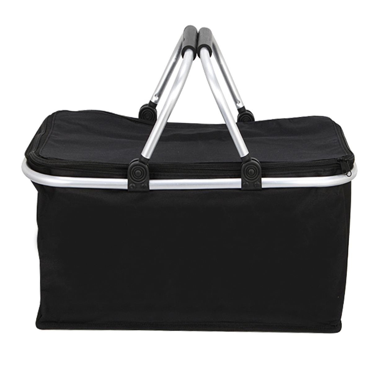 46cm x 28cm x 24cm Klapp Picknick Camping Isolierte Kühler Kühlen Korb Lagerung Korb Tasche Kasten Ich bin freien picknick taschen