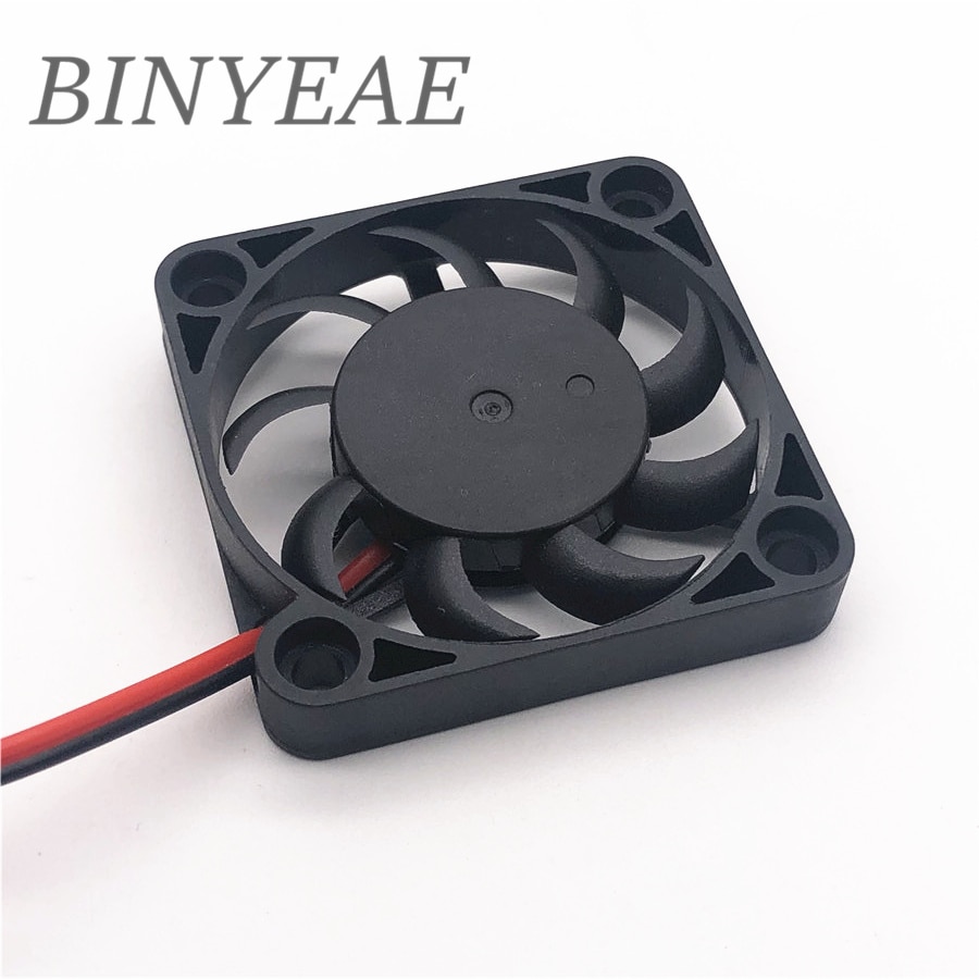 Ventilador silencioso en miniatura para ordenador portátil, 40x40x7MM, 5v, 4007 a, 12V, 0.1A, ventilador para tarjeta gráfica, 2 pines