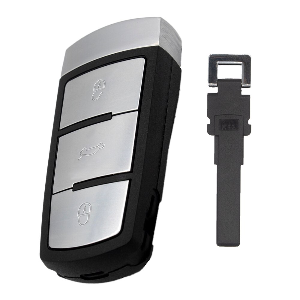 WhatsKey 3 Geschmack Ersatz Clever Fernbedienung-Auto Schlüssel Hülse fob fallen Für Volkswagen Magotan Passat B6 B7 CC mit HU66 klinge